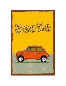 BEETLE AHŞAP POSTER 20x30cm  - 23