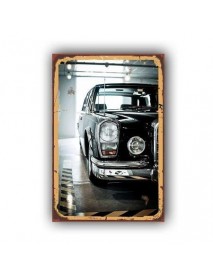 MERCEDES BLACK AHŞAP POSTER 20x30cm  - 74