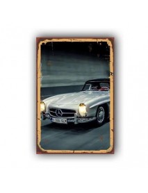 MERCEDES FAST AHŞAP POSTER 20x30cm  - 78