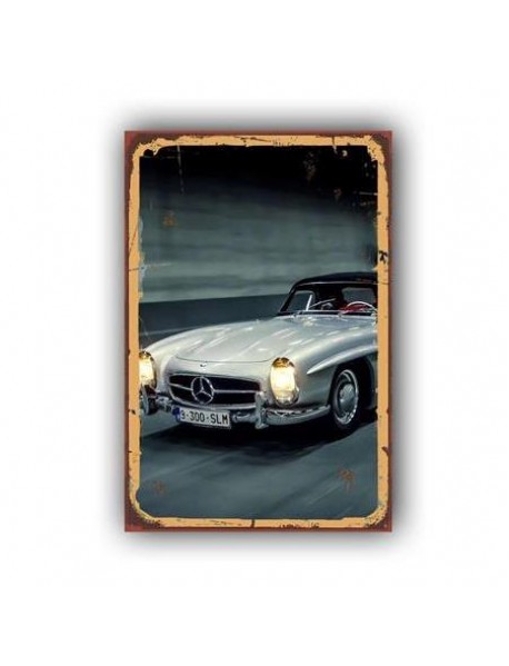 MERCEDES FAST AHŞAP POSTER 20x30cm  - 78