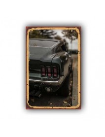 MUSTANG 2 AHŞAP POSTER 20x30cm  - 80