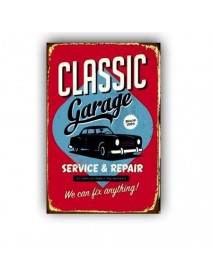 CLASSIC GARAGE AHŞAP POSTER 20x30cm  - 90