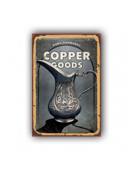 COPPER GOODS AHŞAP POSTER 20x30cm  - 02