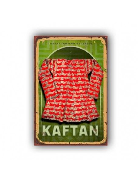 KAFTAN AHŞAP POSTER 20x30cm  - 46