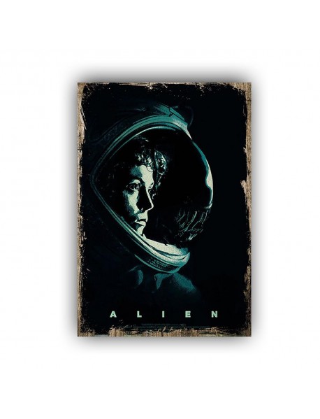 ALIEN AHŞAP POSTER 20x30cm  - 83