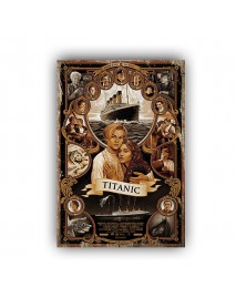 TITANIC AHŞAP POSTER 20x30cm  - 85