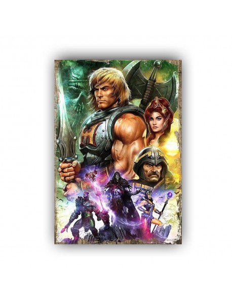 GAMING AHŞAP POSTER 20x30cm  - 13