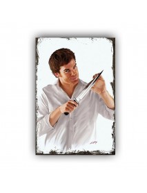 DEXTER 5 AHŞAP POSTER 20x30cm  - 37