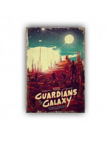 GUARDIAN GALAXY AHŞAP POSTER 20x30cm  - 42