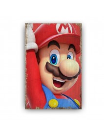 MARIO 2 AHŞAP POSTER 20x30cm  - 50