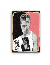 FIGHT CLUB 7 AHŞAP POSTER 20x30cm  - 80