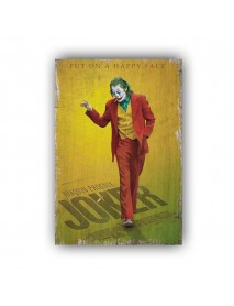 JOKER PUT ON A HAPPY FACE AHŞAP POSTER 20x30cm  - 67