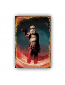 STAR WARS 6 AHŞAP POSTER 20x30cm  - 65