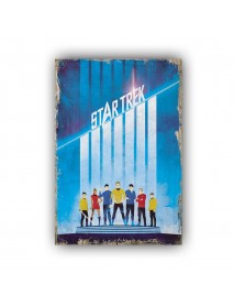 STAR TREK AHŞAP POSTER 20x30cm  - 72