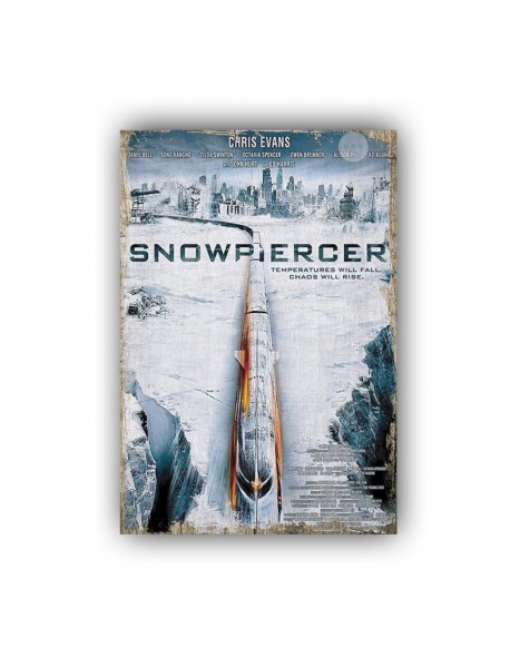 SNOWPIERCER AHŞAP POSTER 20x30cm  - 92