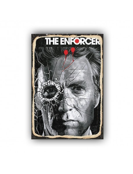 THE ENFORCER AHŞAP POSTER 20x30cm  - 01