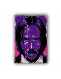 JOHN WICK 5 AHŞAP POSTER 20x30cm  - 10