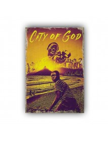 CITY OF GOD AHŞAP POSTER 20x30cm  - 14