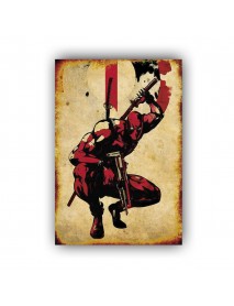 DEADPOOL 5 AHŞAP POSTER 20x30cm  - 28