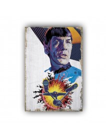 STAR TREK 2 AHŞAP POSTER 20x30cm  - 45