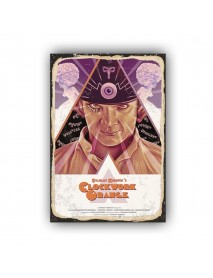 STANLEY KUBRICK'S CLOCKWORK ORANGE AHŞAP POSTER 20x30cm  - 92