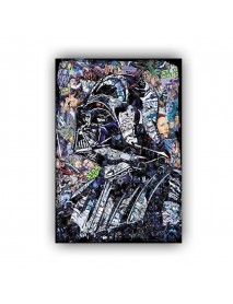 STAR WARS 10 AHŞAP POSTER 20x30cm  - 24