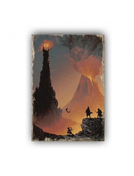 THE LORD OF THE RINGS 9 AHŞAP POSTER 20x30cm  - 35