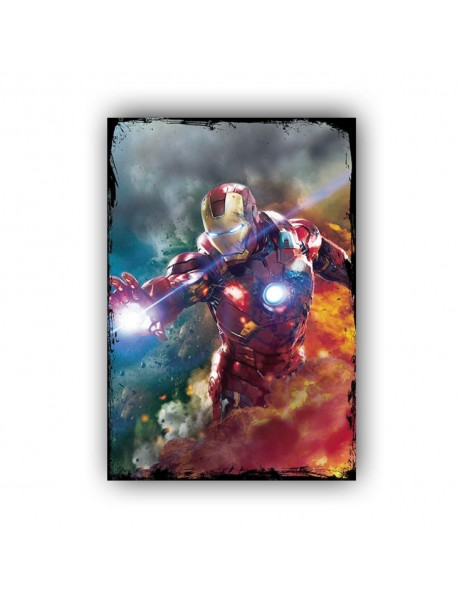 IRON MAN 8 AHŞAP POSTER 20x30cm  - 39