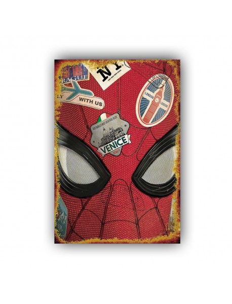 SPIDER MAN WITH US AHŞAP POSTER 20x30cm  - 63