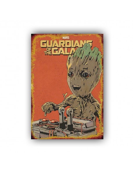 GUARDIANS OF THE GALAXY AHŞAP POSTER 20x30cm  - 01