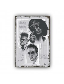 FIGHT CLUB 10 AHŞAP POSTER 20x30cm  - 02