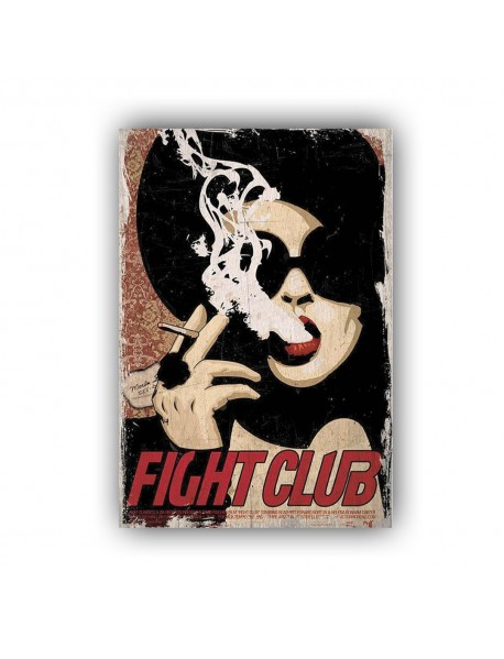 FIGHT CLUB 11 AHŞAP POSTER 20x30cm  - 78