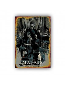 MATRIX AHŞAP POSTER 20x30cm  - 09