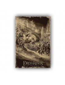 THE LORD OF THE RINGS THE TWO TOWERS AHŞAP POSTER 20x30cm  - 52