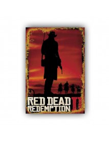 RED DEAD REDEMPTION II AHŞAP POSTER 20x30cm  - 53