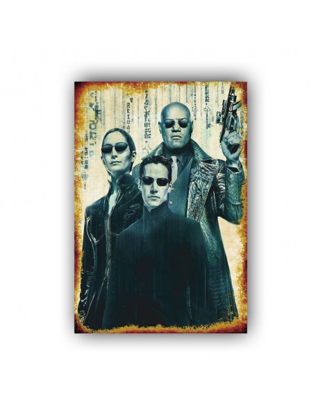 MATRIX 2 AHŞAP POSTER 20x30cm  - 59