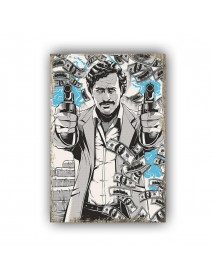 NARCOS 4 AHŞAP POSTER 20x30cm  - 95