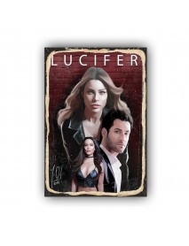 LUCIFER 3 AHŞAP POSTER 20x30cm  - 22