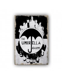 THE UMBRELLA ACADEMY AHŞAP POSTER 20x30cm  - 30