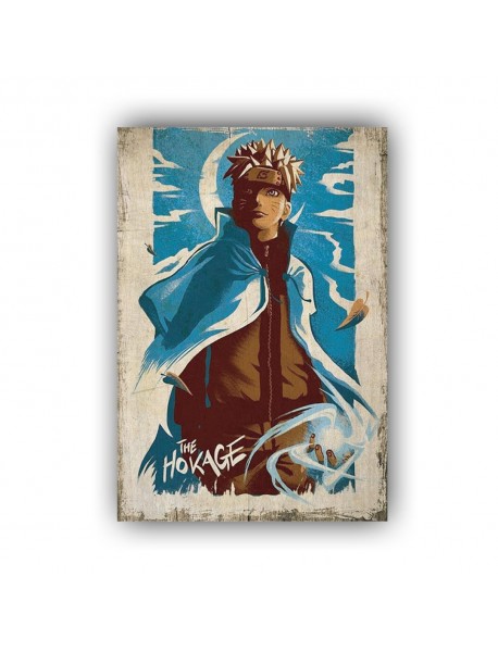 THE HOKAGE AHŞAP POSTER 20x30cm  - 78