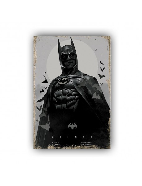 BATMAN 9 AHŞAP POSTER 20x30cm  - 86