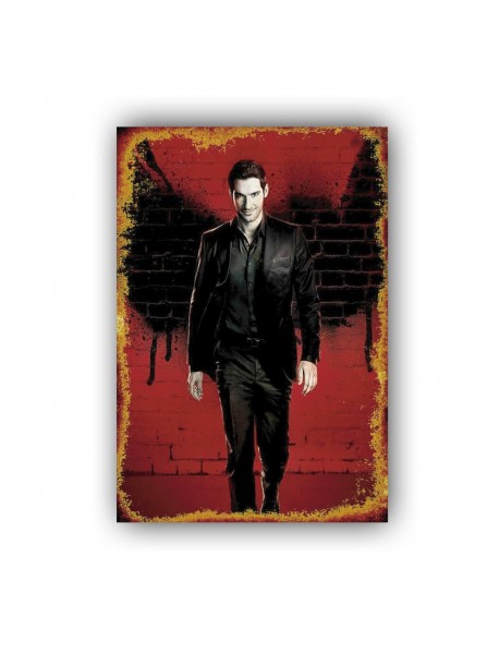 LUCIFER 6 AHŞAP POSTER 20x30cm  - 63