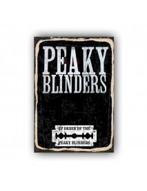 PEAKY BLINDERS 29 AHŞAP POSTER 20x30cm  - 76