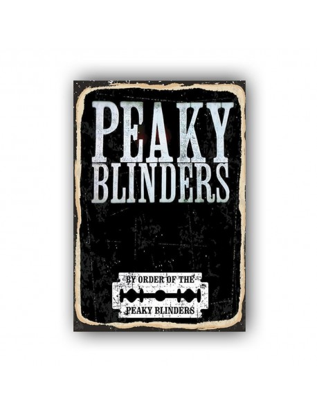 PEAKY BLINDERS 29 AHŞAP POSTER 20x30cm  - 76