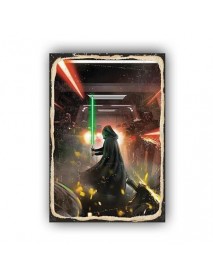 STAR WARS 5 AHŞAP POSTER 20x30cm  - 46