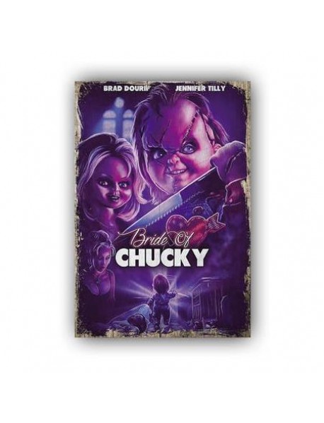 BRIDE OF CHUCKY AHŞAP POSTER 20x30cm  - 60