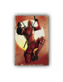 DEADPOOL 6 AHŞAP POSTER 20x30cm  - 29