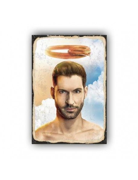 LUCIFER 2 AHŞAP POSTER 20x30cm  - 92