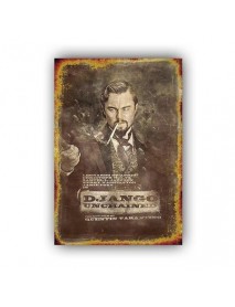 D.JANGO UNCHAINED AHŞAP POSTER 20x30cm  - 47