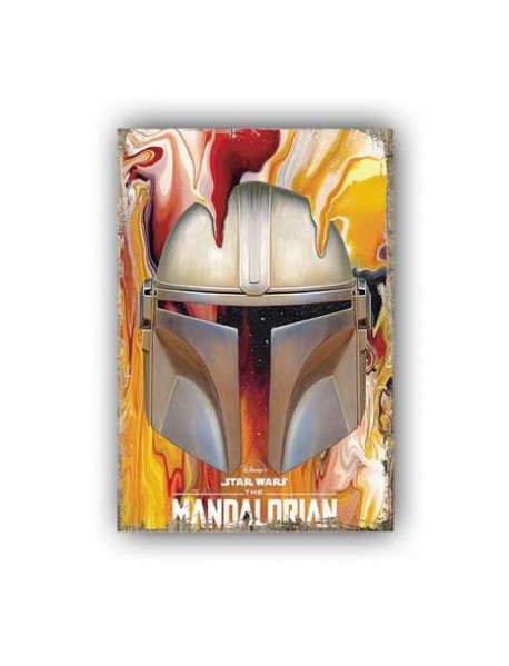 MANDALORIAN 3 AHŞAP POSTER 20x30cm  - 96